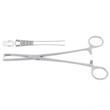 Jacobs Tenaculum Forcep 2 x 2 Teeth Stainless Steel, 21 cm - 8 1/4"